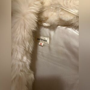 Rabbit fur coat Size S